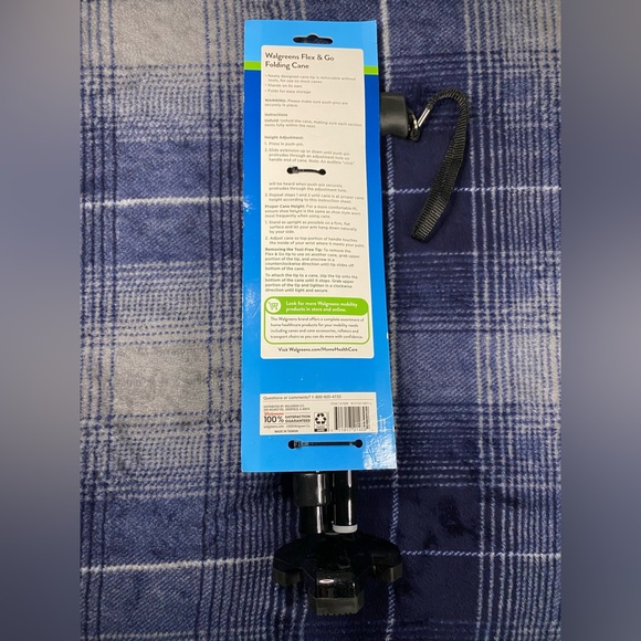 Walgreens Other Walgreens Flex Go Folding Cane Black Poshmark